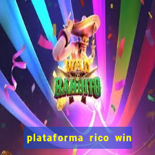 plataforma rico win paga mesmo